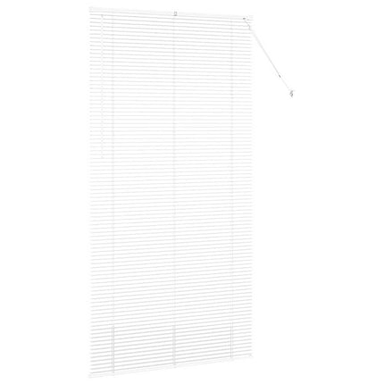 Persienner Hvid 220 x 120 cm Aluminium