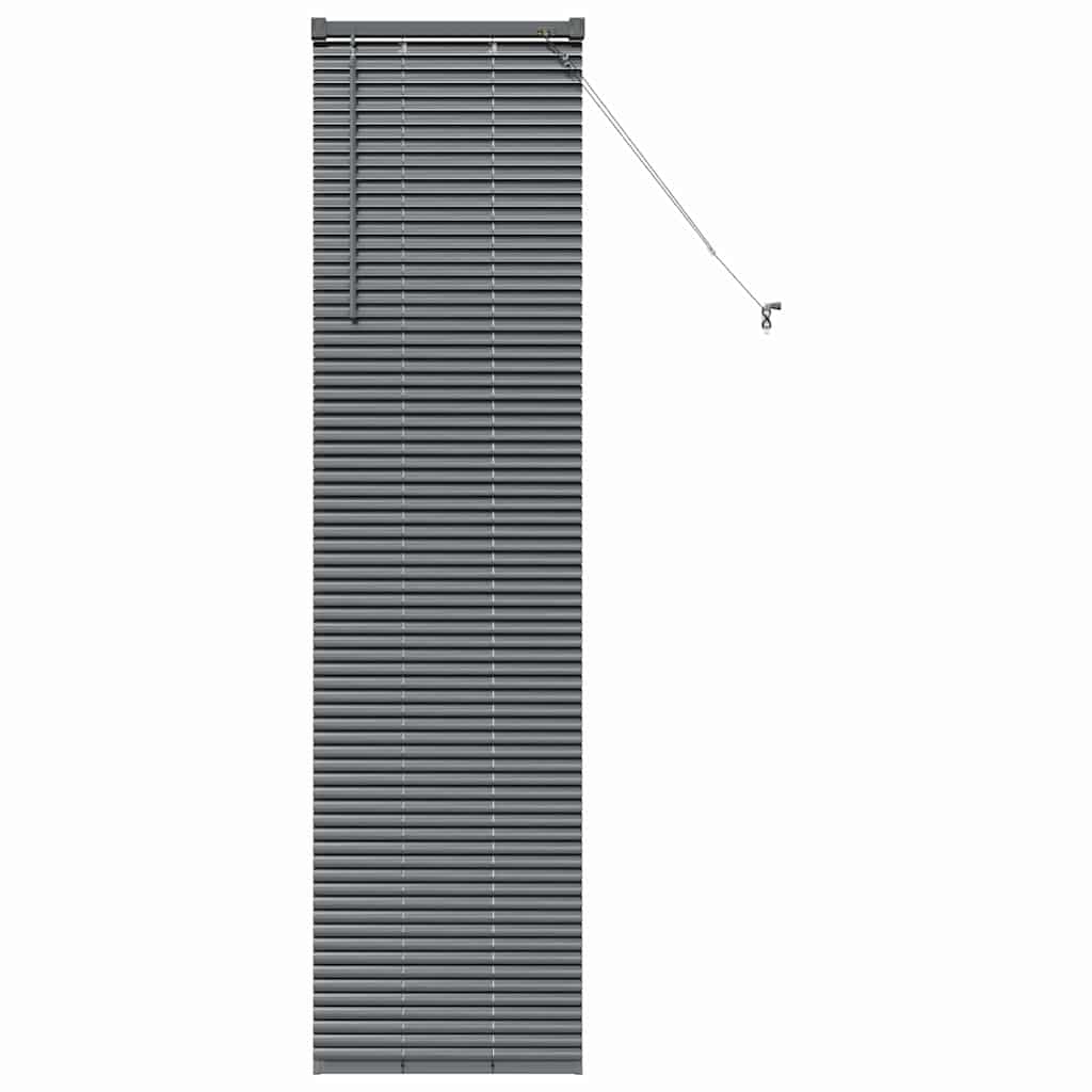 Persienner Mørkegrå 175 x 45 cm Aluminium