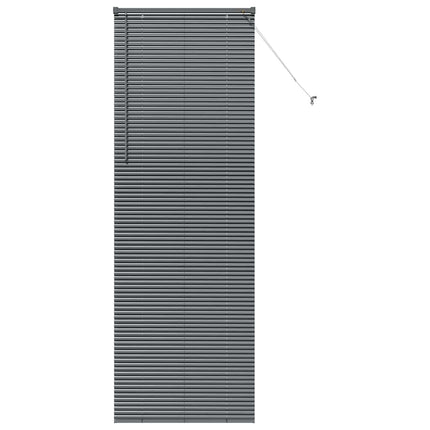 Persienner Mørkegrå 220 x 70 cm Aluminium