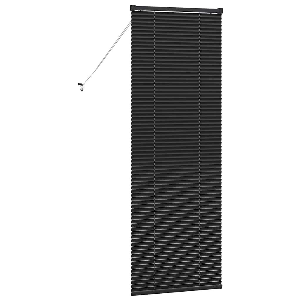 Persienner Sort 175 x 55 cm Aluminium
