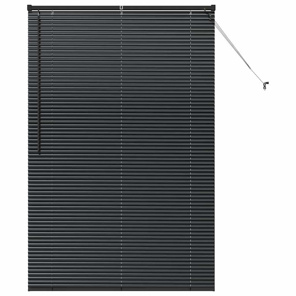 Persienner Sort 175 x 115 cm Aluminium
