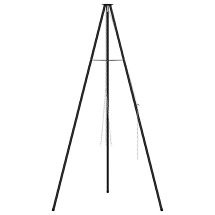 Bål tripod Sort 92 x 92 x 151,5 cm Stål
