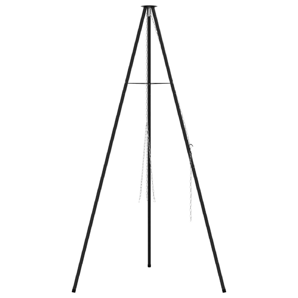 Bål tripod Sort 92 x 92 x 151.5 cm Stål