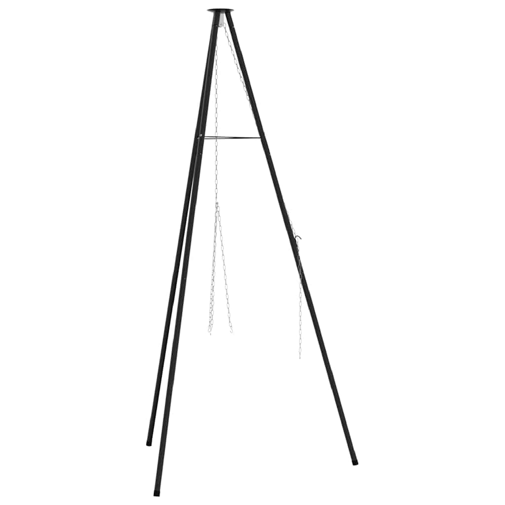 Bål tripod Sort 92 x 92 x 171.5 cm Stål