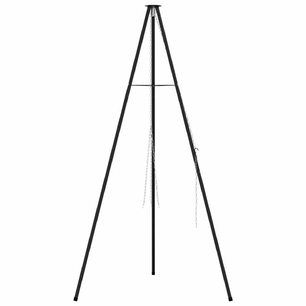 Bål tripod Sort 92 x 92 x 171.5 cm Stål