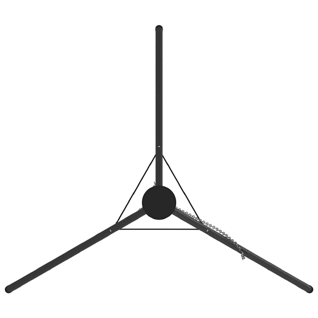 Bål tripod Sort 92 x 92 x 171.5 cm Stål