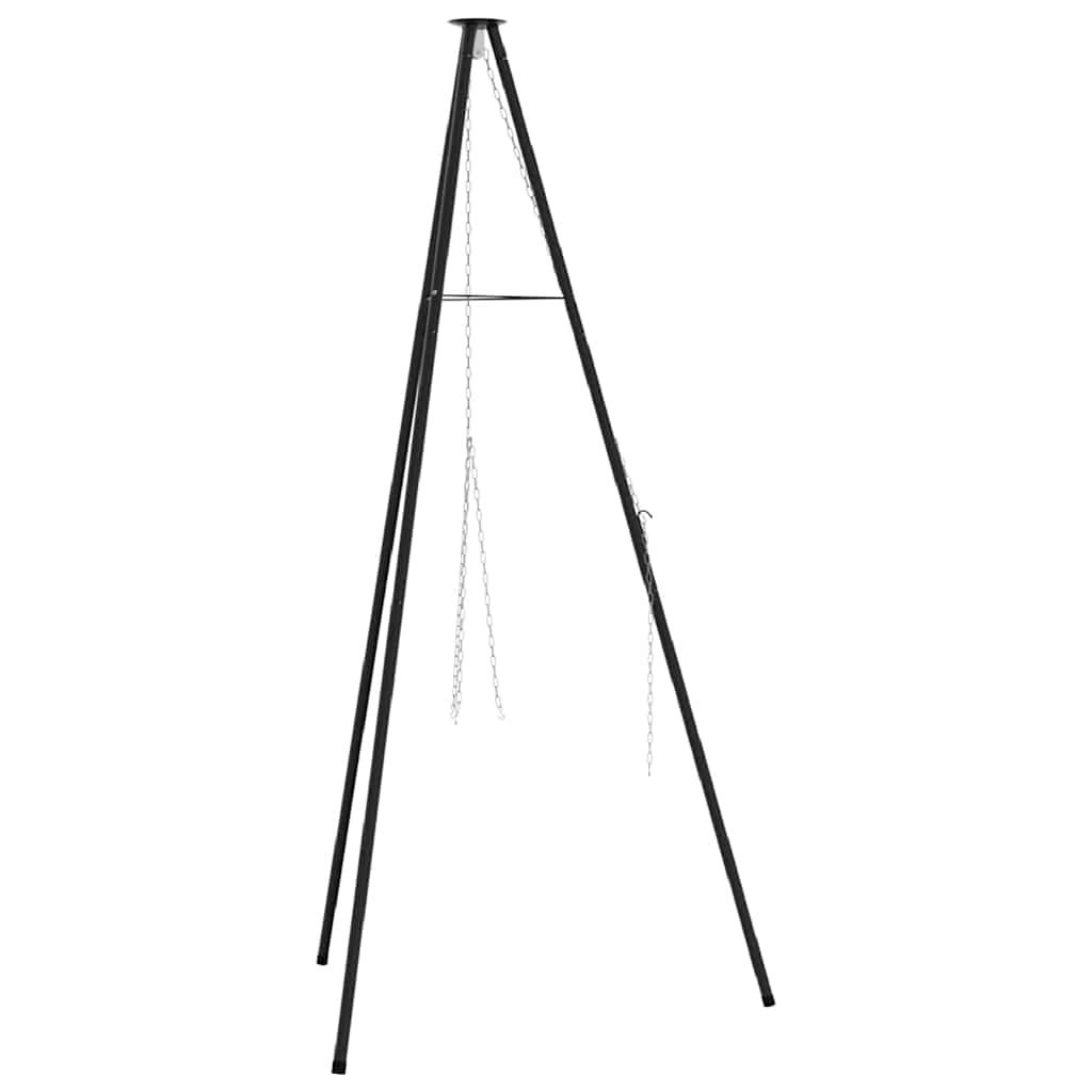 Bål tripod Sort 92 x 92 x 191.5 cm Stål