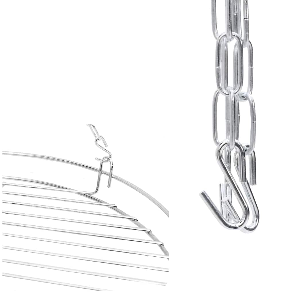 Bål tripod Sort 92 x 92 x 171.5 cm Stål