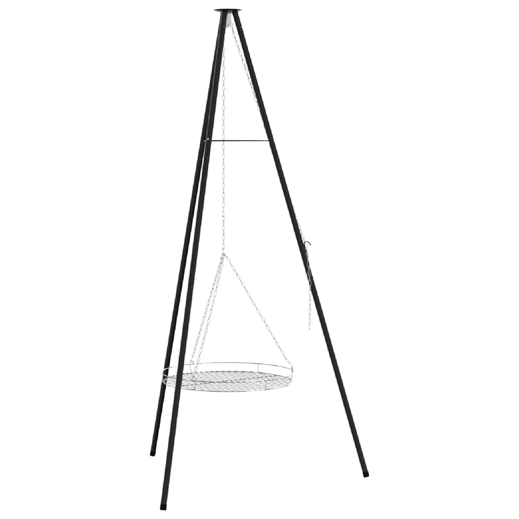 Bål tripod Sort 92 x 92 x 171.5 cm Stål