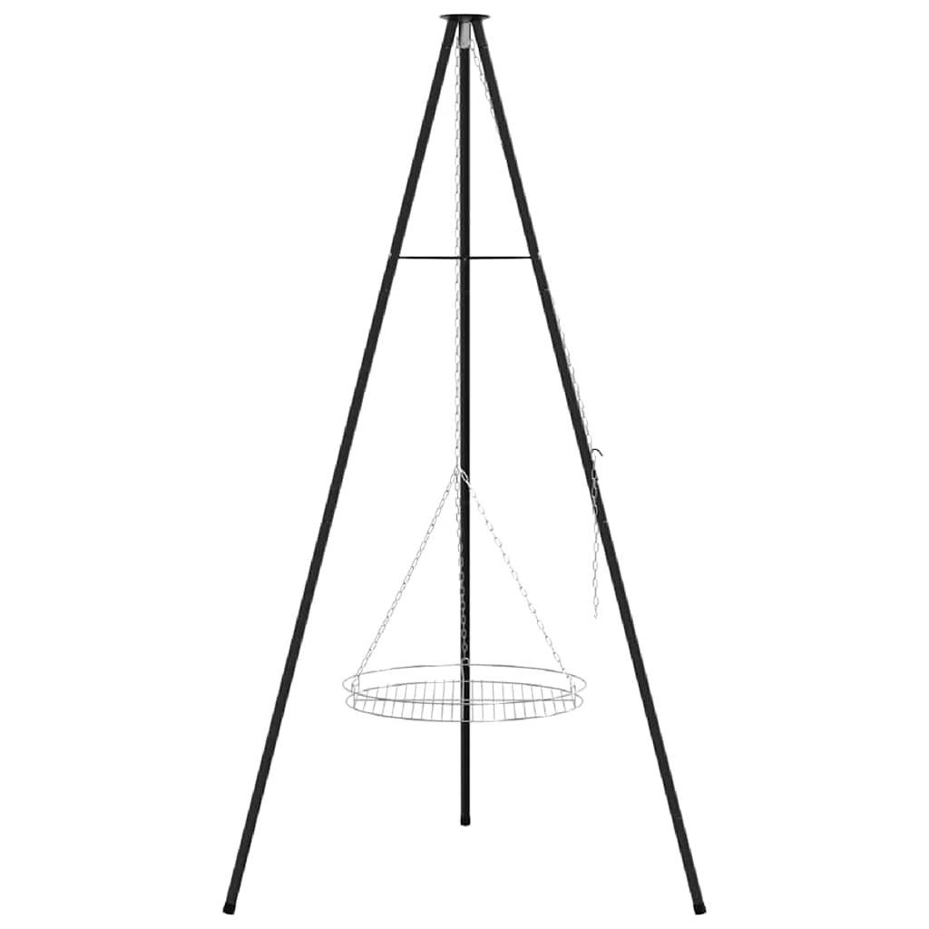 Bål tripod Sort 92 x 92 x 171.5 cm Stål