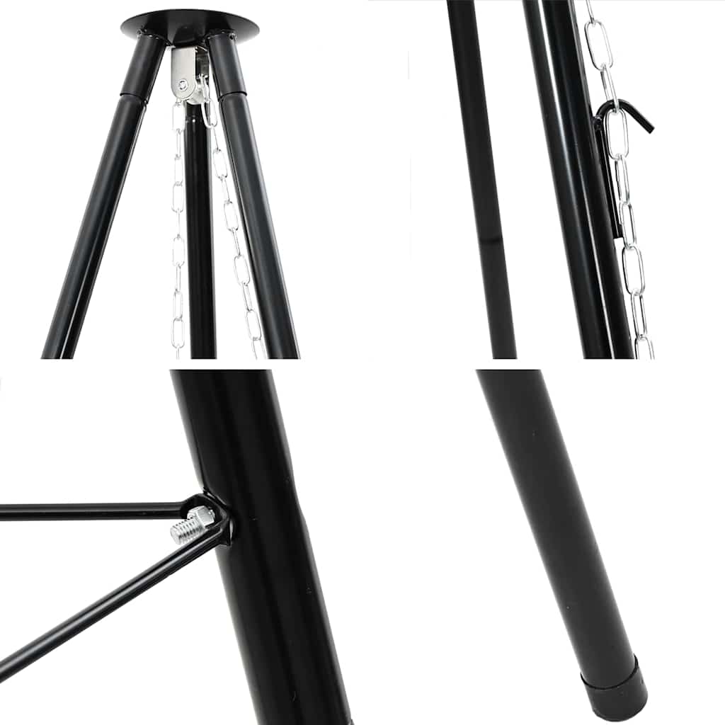 Bål tripod Sort 92 x 92 x 171.5 cm Metal