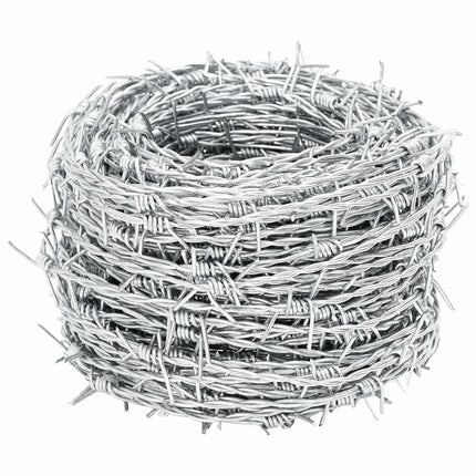 Pigltråd Sølv 50 m HDT Galvaniseret Stål