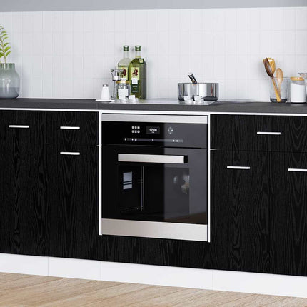 Hængeskab Sort eg 60 x 46 x 81,5 cm Konstrueret træ