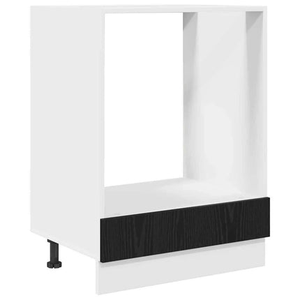 Hængeskab Sort eg 60 x 46 x 81,5 cm Konstrueret træ