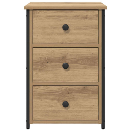 Natskab 2 stk. Brun 40 x 36 x 60 cm Solid genbrugs træ