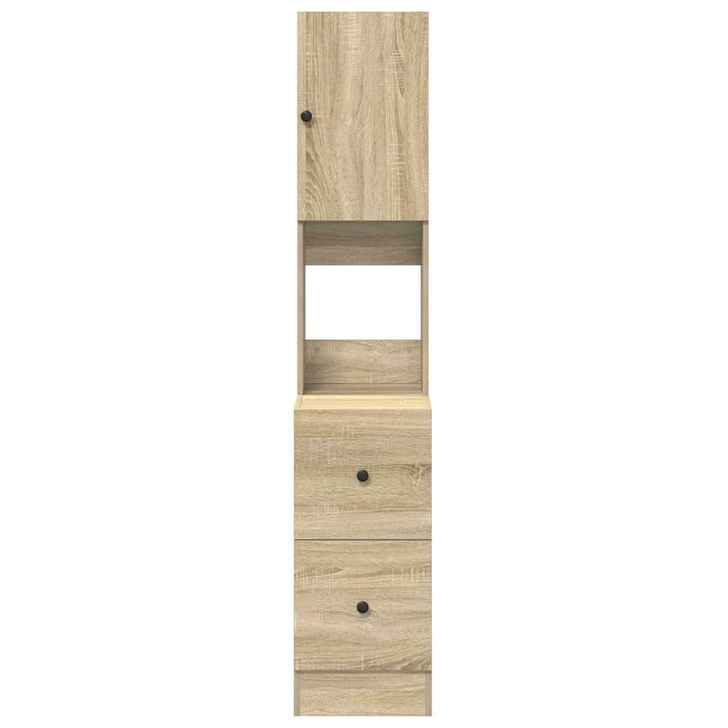 Køkkenskab med skuffe Beige 35 x 50 x 180 cm Konstrueret træ