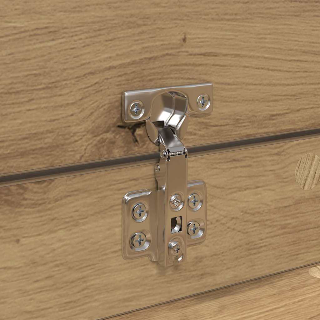 Skoskab med dør artisan eg 100.5 x 28 x 100 cm Konstrueret træ