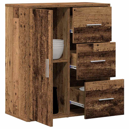 Sideboard Gammelt træ 60 x 31 x 70 cm Konstrueret træ