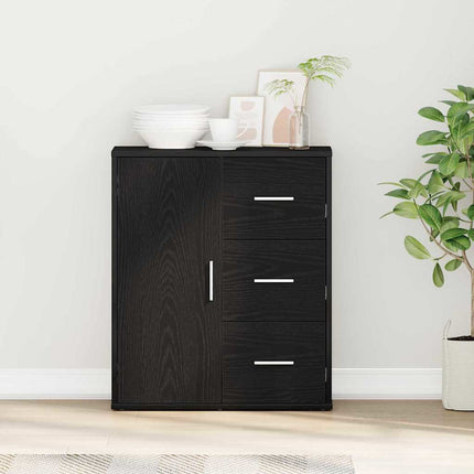 Sideboard Sort eg 60 x 31 x 70 cm Konstrueret træ