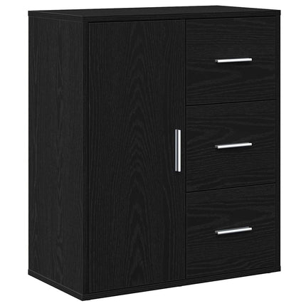 Sideboard Sort eg 60 x 31 x 70 cm Konstrueret træ