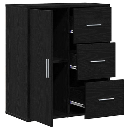 Sideboard Sort eg 60 x 31 x 70 cm Konstrueret træ