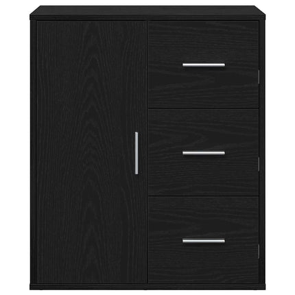 Sideboard Sort eg 60 x 31 x 70 cm Konstrueret træ