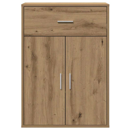 Sideboard Artisan Egetræ 60 x 30 x 84 cm Konstrueret træ