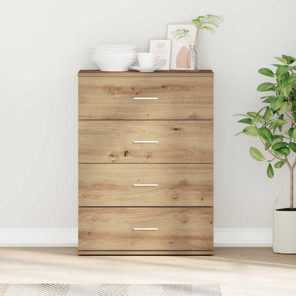 Sideboard Artisan Egetræ 60 x 39 x 80 cm Konstrueret træ