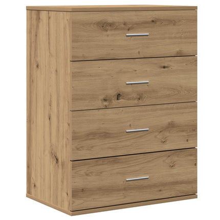Sideboard Artisan Egetræ 60 x 39 x 80 cm Konstrueret træ