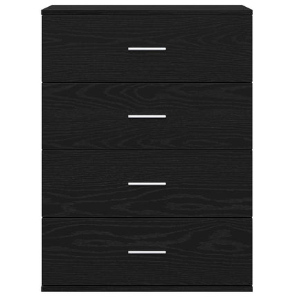 Sideboard Sort eg 60 x 39 x 80 cm Konstrueret træ