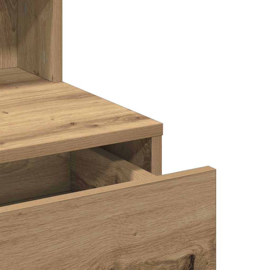 Klædeskab Artisan Egetræ 80 x 41 x 134,5 cm Konstrueret træ