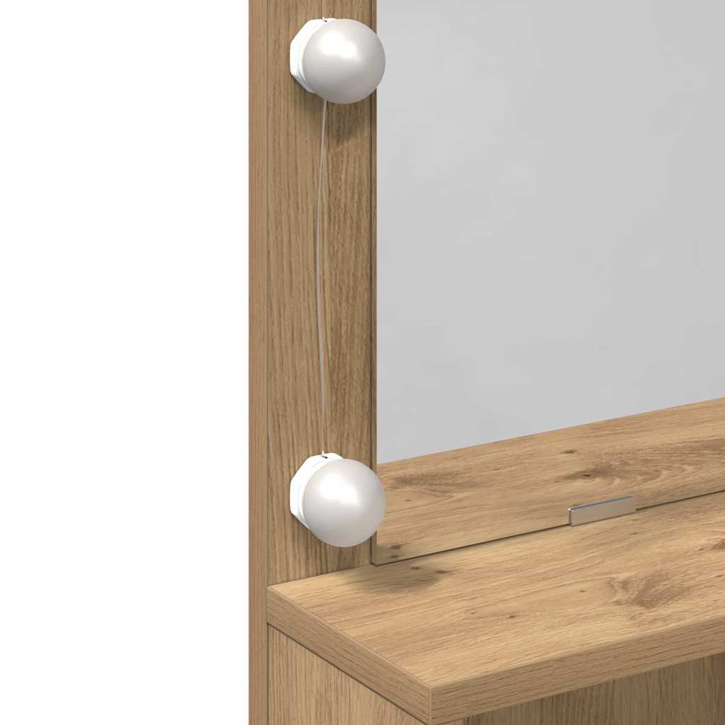 Klædeskab Artisan Egetræ 80 x 41 x 134,5 cm Konstrueret træ