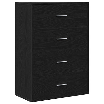 Sideboard Sort eg 60 x 31 x 84 cm Konstrueret træ