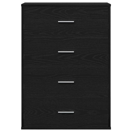 Sideboard Sort eg 60 x 31 x 84 cm Konstrueret træ
