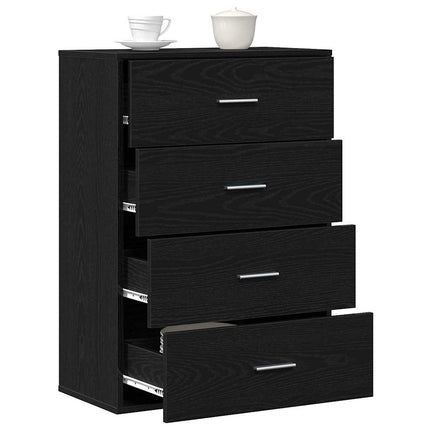 Sideboard Sort eg 60 x 31 x 84 cm Konstrueret træ