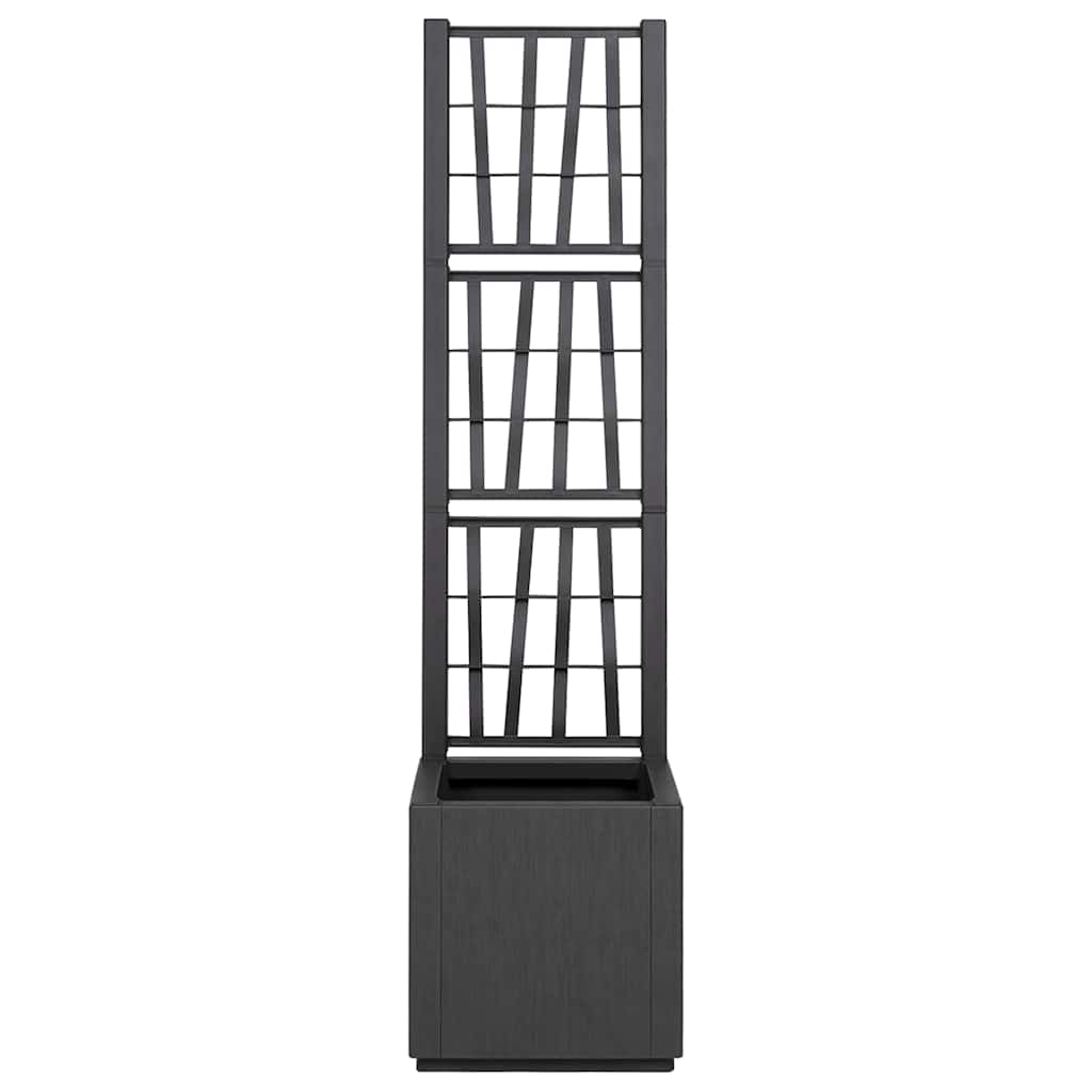 Have Blomsterkrukke Antracit 36 x 36 x 140 cm Polypropylen