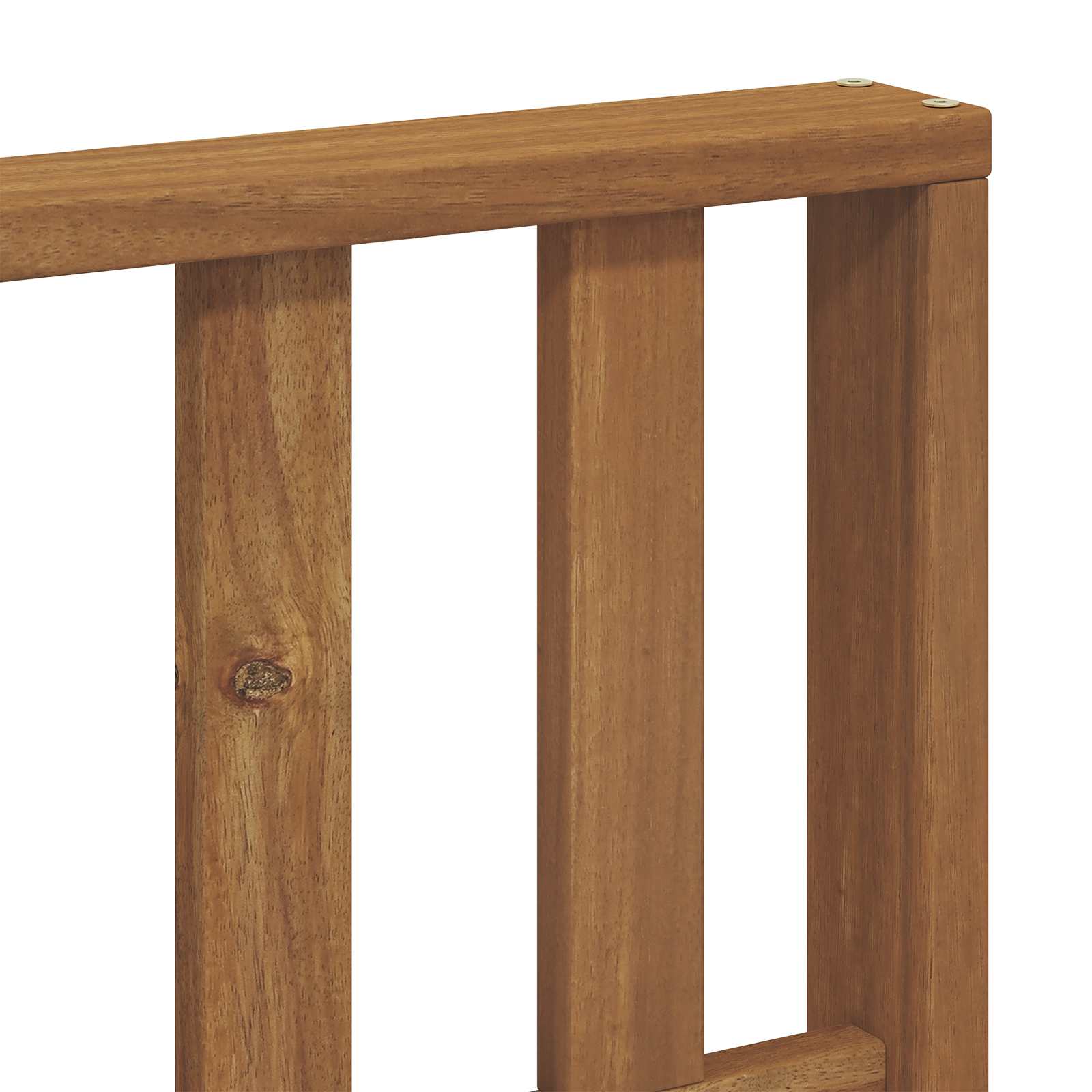 Sofasæt med pude 3 pcs Naturlig og Beige Massivt Akacietræ