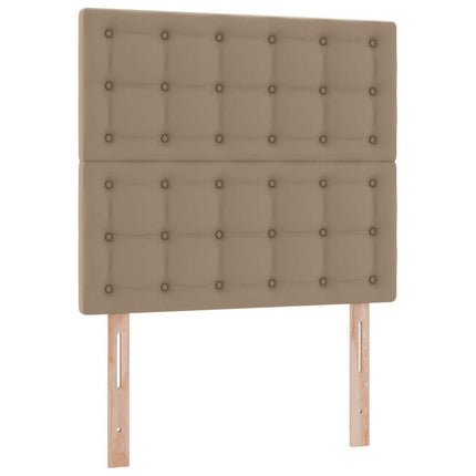Opbevaringsseng Cappuccino 90 x 200 cm Faux læder