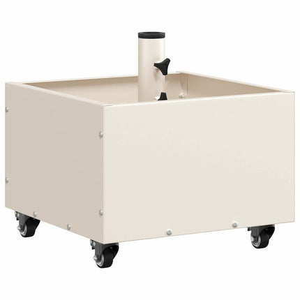 Parasolfod Hvid 45 x 45 x 45 cm Stål