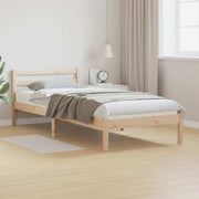 Sengestel Brun 215,5 x 95,5 x 69,5 cm Massivt fyrretræ