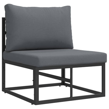 Udendørs Møbler Metal Sort og Anthracit 70 x 71,5 x 71 cm