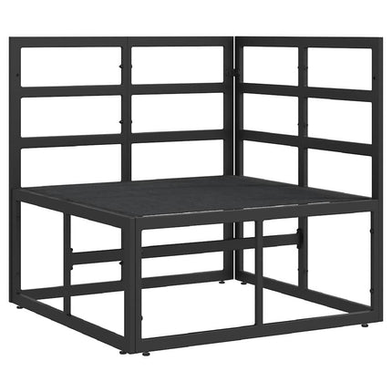 Udendørs Møbler Metal Sort og Anthracit 71,5 x 71,5 x 71 cm