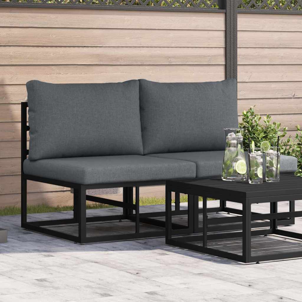 2 stk. Udendrs Mbler Metal Sort og Anthracit