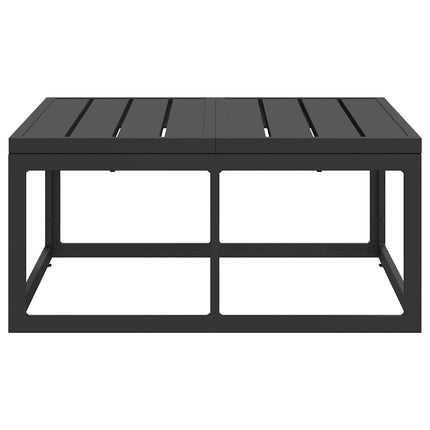 Udendørs Møbler Metal Sort 70 x 70 x 32 cm