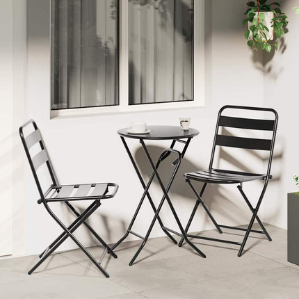 Have Bistro Sæt 3 pcs Antracit Stål