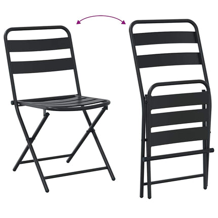 Have Bistro Sæt 3 pcs Antracit Stål
