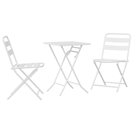 Have Bistro Sæt 3 pcs Hvid Stål