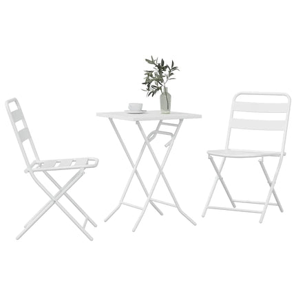 Have Bistro Sæt 3 pcs Hvid Stål