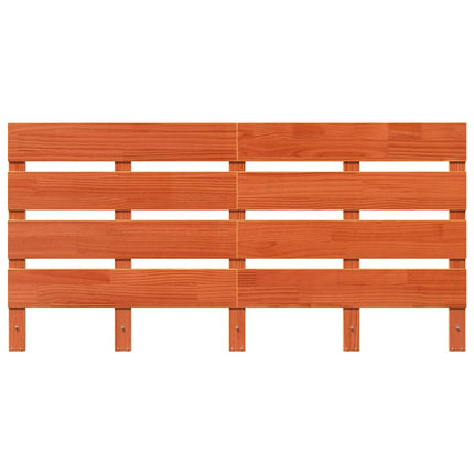 Hovedgærde Brun 140,5 x 3 x 80 cm Massiv fyrretræ