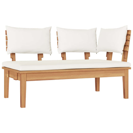 Havesofa Sæt 4 pcs Brun og Creme